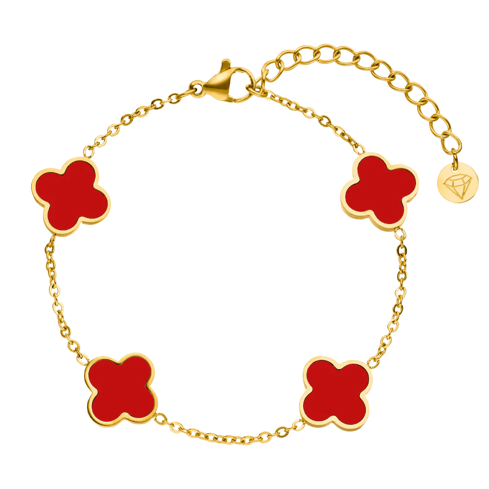 Clover Armband Farbig