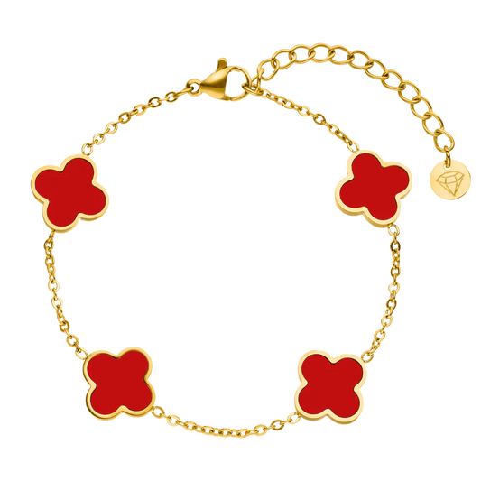 Clover Armband Farbig